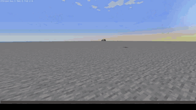 a screenshot of a minecraft game shows a woman in a black suit