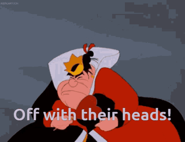 Queen Of Hearts Alice In Wonderland GIF