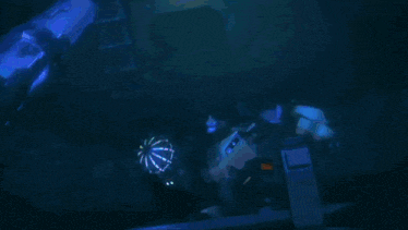 a drawing of a light bulb with a purple arrow pointing to it