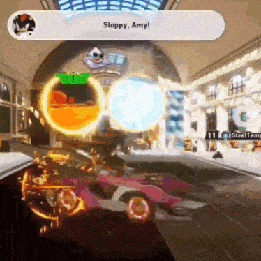 a screenshot of a video game says sloppy amy on it