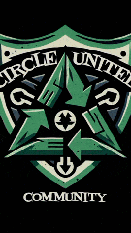 a graphic that says circle united on it