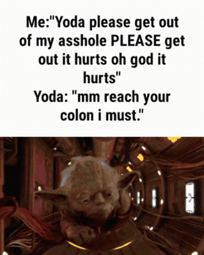 Yoda Asshole GIF - Yoda Asshole Star Wars GIFs