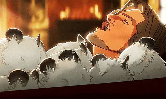Passed Out Fandral GIF - Passed Out Fandral Rocket Raccoon GIFs