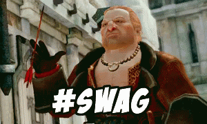 Varric Swag GIF - Varric Swag Dragon GIFs
