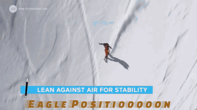 Xavier De La Rue Eagle Position GIF - Xavier De La Rue Eagle Position Snowboarding GIFs