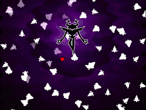 a pixel art drawing of a person with a sword