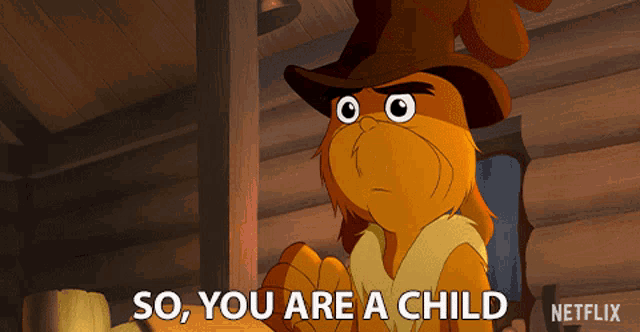 So You Are A Child Oh Really GIF - So You Are A Child Oh Really Surprised GIFs