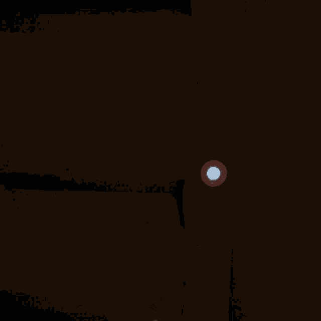 a black background with a white light coming out of it .