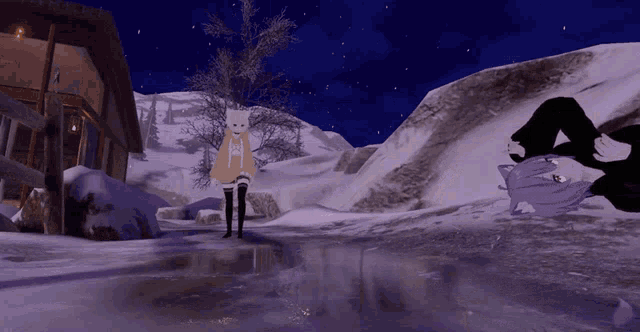 Vrchat Palico GIF