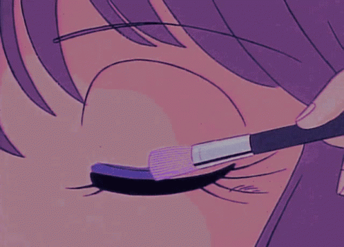 Anime Makeup GIF - Anime Makeup Eyeshadow GIFs