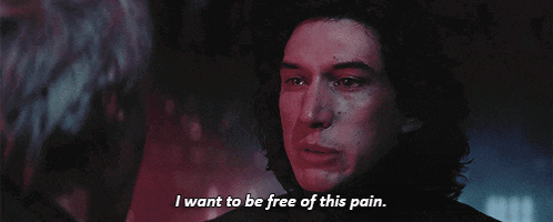 a man is crying and saying i want to be free of this pain .