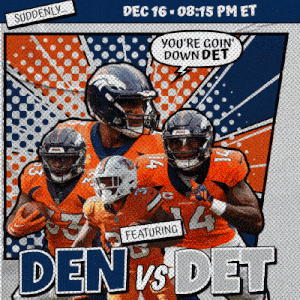 Detroit Lions Vs. Denver Broncos Pre Game GIF - Nfl National Football League Football League GIFs