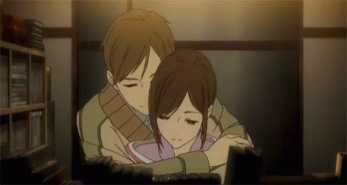 Anime Hug GIF - Anime Hug Couple GIFs