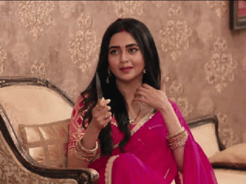 Tejasswi Swag Swag Face GIF - Tejasswi Swag Swag Face Swagger GIFs
