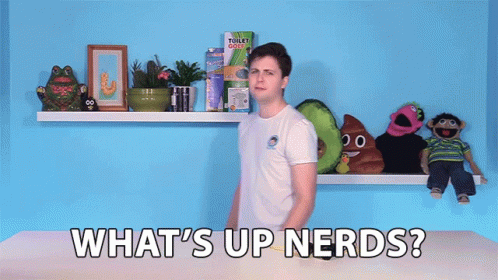 Whats Up Nerds Brandon Reed Welsh GIF - Whats Up Nerds Brandon Reed Welsh Corl GIFs