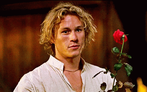 Heath Ledger Rose GIF - Heath Ledger Rose Flower GIFs