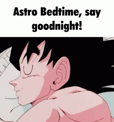 Dragon Ball Z Astro GIF - Dragon Ball Z Astro Sleep GIFs