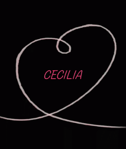 Cecilia Love You GIF - Cecilia Love You I Love Cecilia GIFs