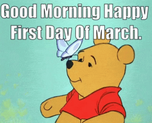 Happy March GIF - Happy March Good GIFs