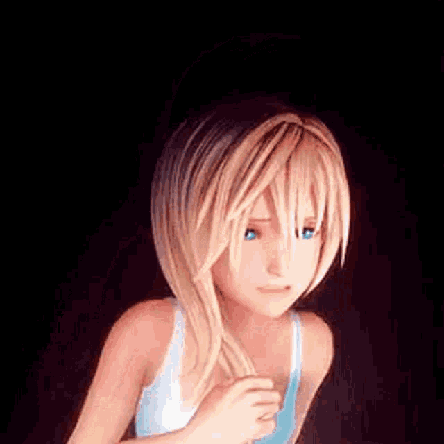 Kingdom Hearts Namine GIF - Kingdom Hearts Namine Oh Really GIFs