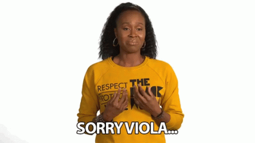 Sorry Viola Apologies GIF - Sorry Viola Apologies Regret GIFs