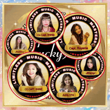 a group of limitless music masters members including co capt shirley and arlyn