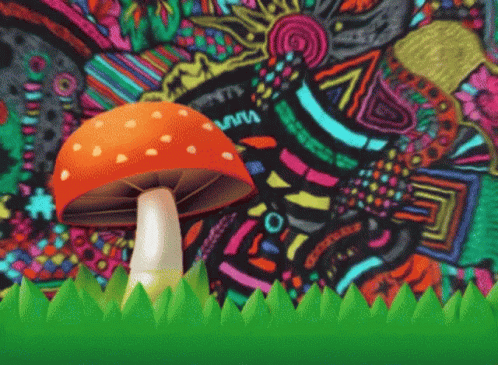 Magic Mushroom GIF - Magic Mushroom Trippy GIFs