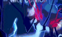 a man is standing in a dark room with a lightning bolt coming out of his chest .