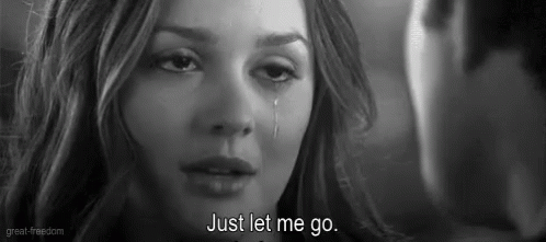 Just Let Me Go GIF - Gossipgirl Blair Cry GIFs