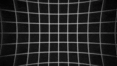 a black background with a grid of white squares on it .