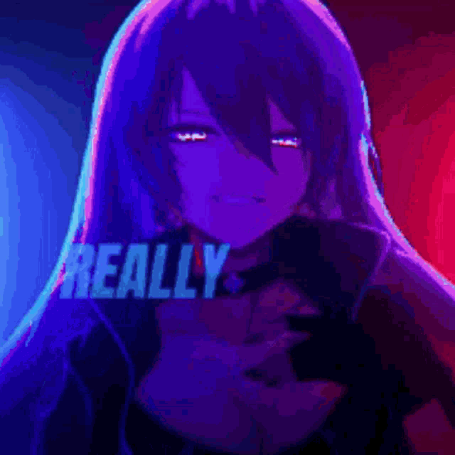 a pixel art of a girl with the words if i 'm playing you