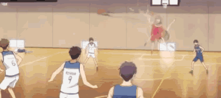 a basketball player with the number 7 on his jersey is dancing