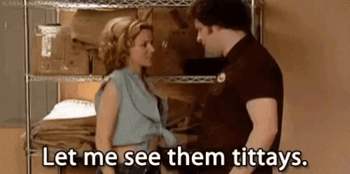 Seth Rogen Titties GIF