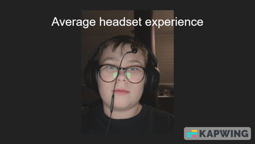 Average Headset Experience Pro Deluxe GIF - Average Headset Experience Pro Deluxe GIFs