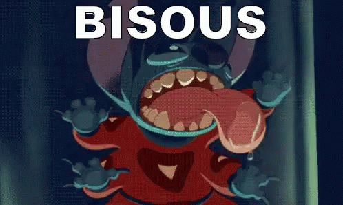 Bisous Baveux GIF - Bisous Baveux GIFs