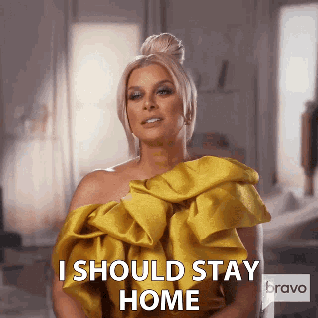 I Should Stay Home Real Housewives Of Potomac GIF