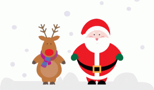 Merry Christmas Merry Xmas GIF - Merry Christmas Merry Xmas Reindeer GIFs