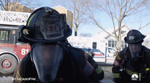 Fire Emergency Chicago Fire GIF - Fire Emergency Chicago Fire The Firemen Are Here GIFs