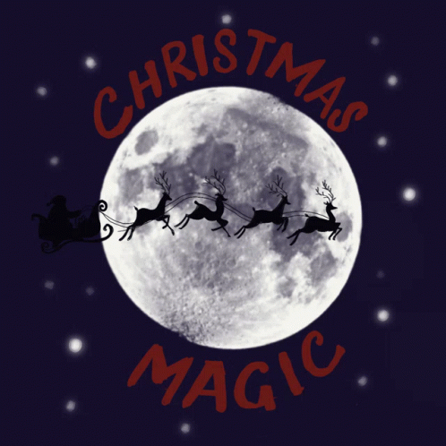 Christmas Magic Night Before Christmas GIF - Christmas Magic Night Before Christmas Santa Claus GIFs