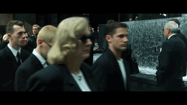 The Matrix Woman In The Red Dress GIF - The Matrix Woman In The Red Dress Red Dress GIFs