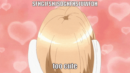 a girl covering her face with her hands with the words " sfhgifshjsdgkfhsjuwfdh " on the bottom