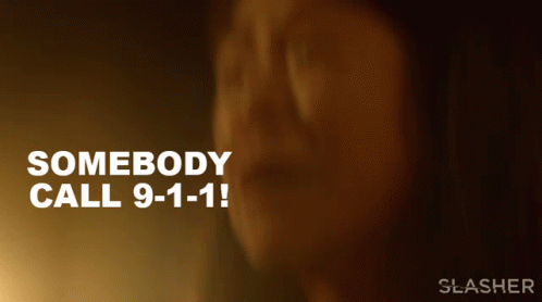 Somebody Call911 Amy Chao GIF - Somebody Call911 Amy Chao Slasher GIFs