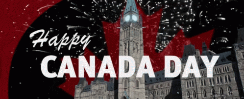 Happy Canada Day GIF - Canada Day Fireworks Celebration GIFs