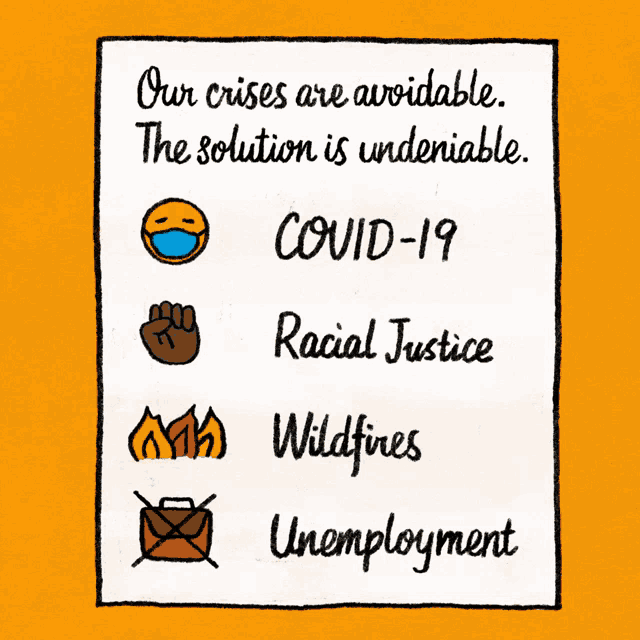 Our Crises Are Avoidable The Solution Is Undeniable GIF - Our Crises Are Avoidable The Solution Is Undeniable Covid19 GIFs
