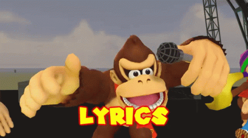 Smg4 Donkey Kong GIF - Smg4 Donkey Kong Lyrics Coming At You At Super Sonic Speed GIFs