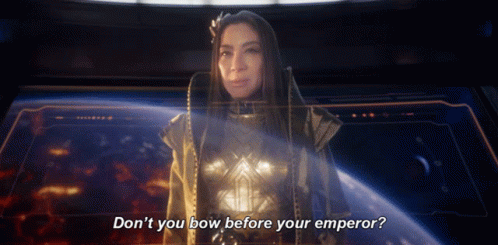 Dont You Bow Before Your Emperor Emperor Georgiou GIF - Dont You Bow Before Your Emperor Emperor Georgiou Star Trek Discovery GIFs