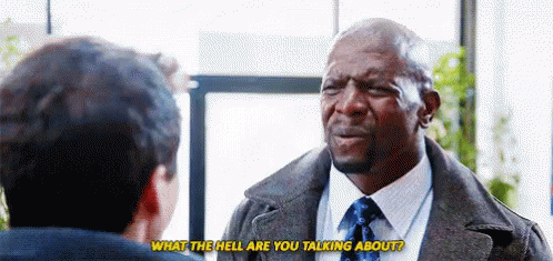Confused B99 GIF - Confused B99 What The Hell Are You Talking About GIFs