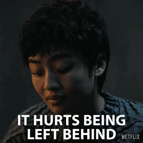 a netflix advertisement shows a young boy with a sad look on his face