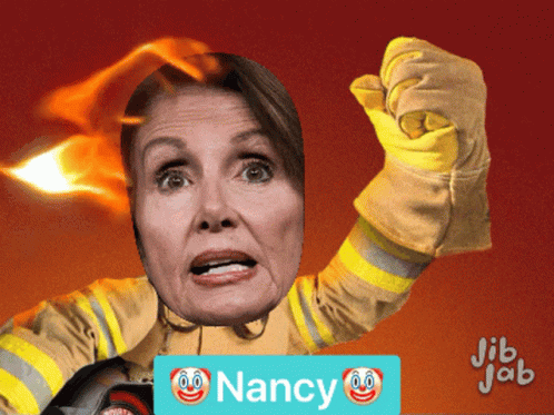 Nancy Pelosi Clown GIF - Nancy Pelosi Clown GIFs