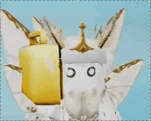 a cartoon of a moth wearing a crown with the letter c on it